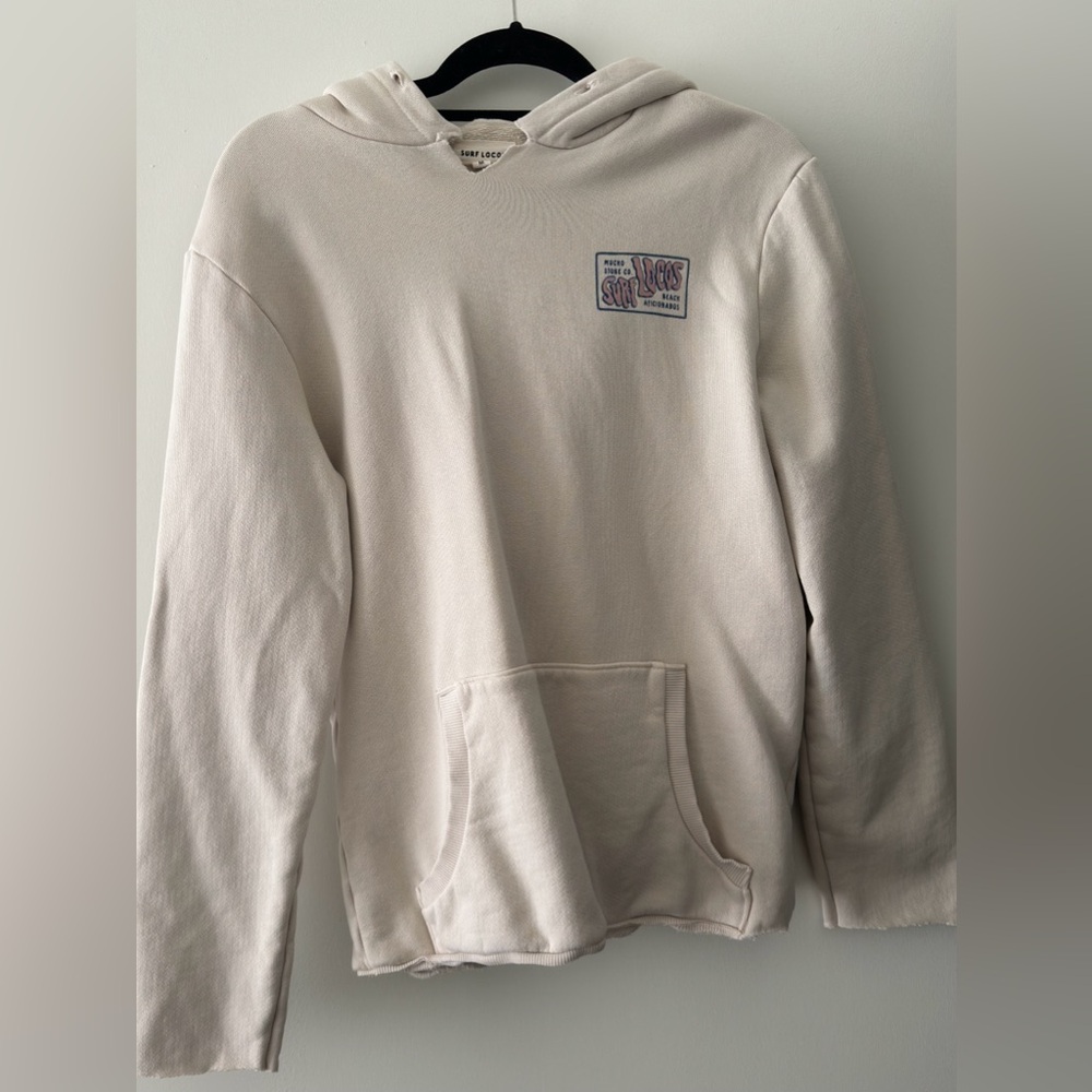 Surf Locos vintage cut off hoodie